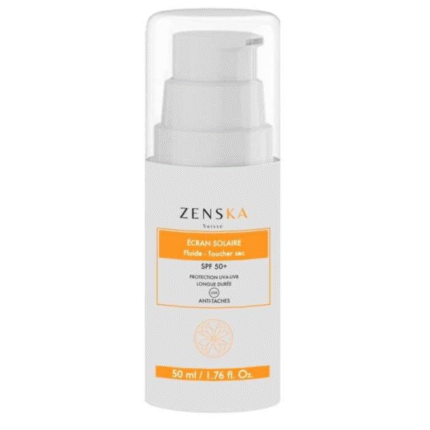 ZENSKA ECRAN SOLAIRE FLUIDE TOUCHER SEC SPF50+ 50ML