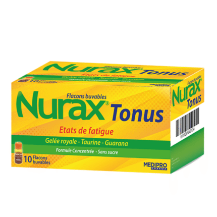 NURAX TONUS ADULTE AB B10 FLACONS BUVABLES