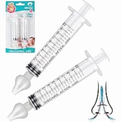 NOTRE BEBE IRRIGATEUR NASAL +6MOIS B2 SERINGUES REF BD049-6